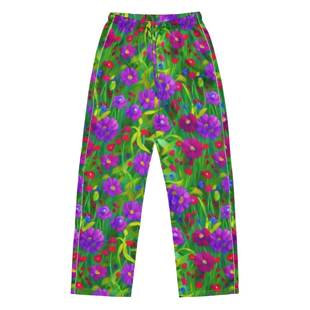 Violet Meadow on Women's Pajama Pants — Front