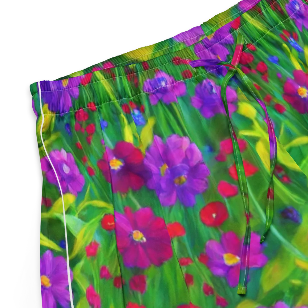 Violet Meadow on Women's Pajama Shorts — Product details