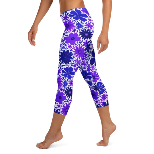 Violet Verve on a Capri Leggings