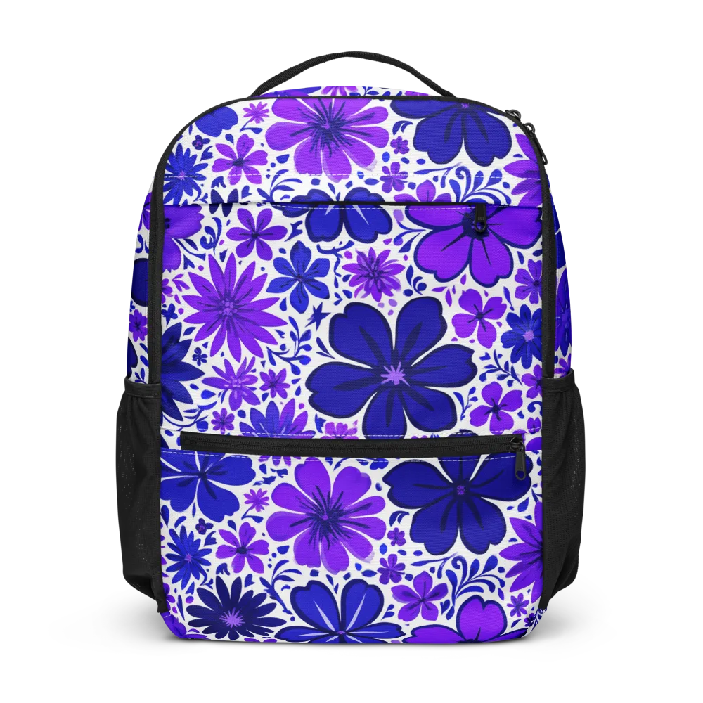 Violet Verve on Utility Backpack — Front