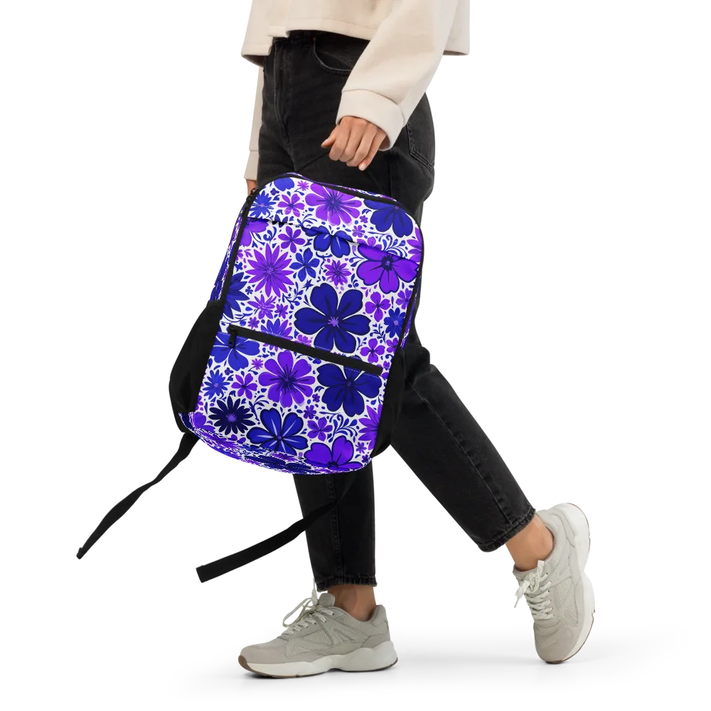 Violet Verve on Utility Backpack — Front