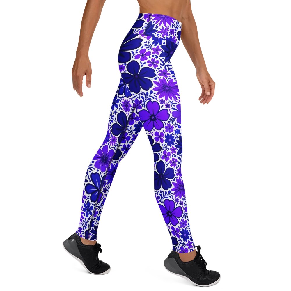 Violet Verve on Yoga Leggings — Right