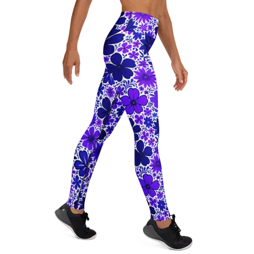 Violet Verve on a Yoga Leggings