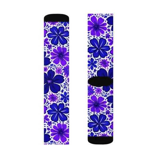 Violet Verve on a Socks