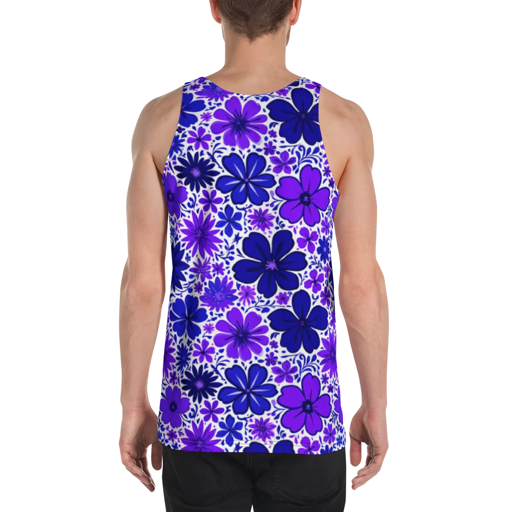 Violet Verve on Men's Tank Top — Back