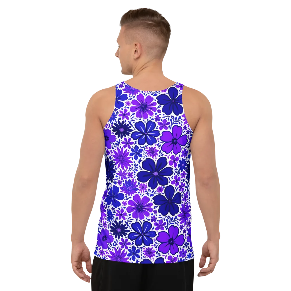 Violet Verve on Men's Tank Top — Back