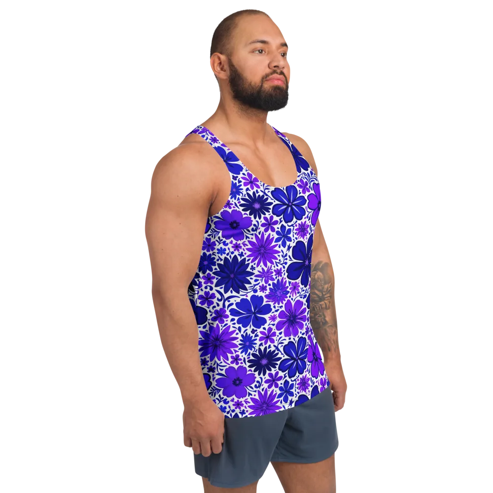 Violet Verve on Men's Tank Top — Right Front