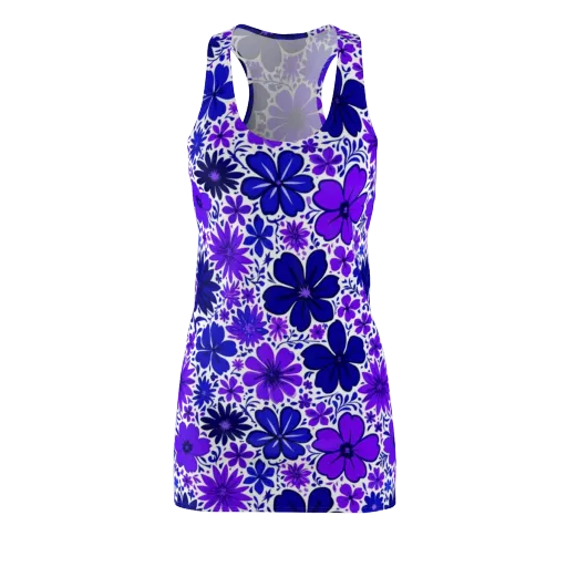 Violet Verve on a Racerback Dress