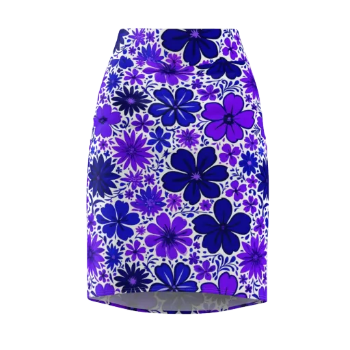 Violet Verve on a Pencil Skirt