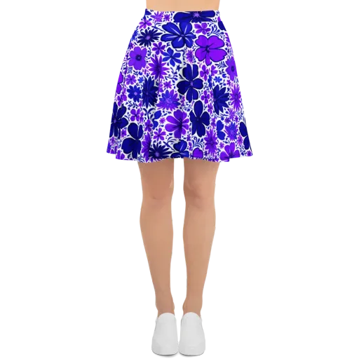 Violet Verve on a Skater Skirt