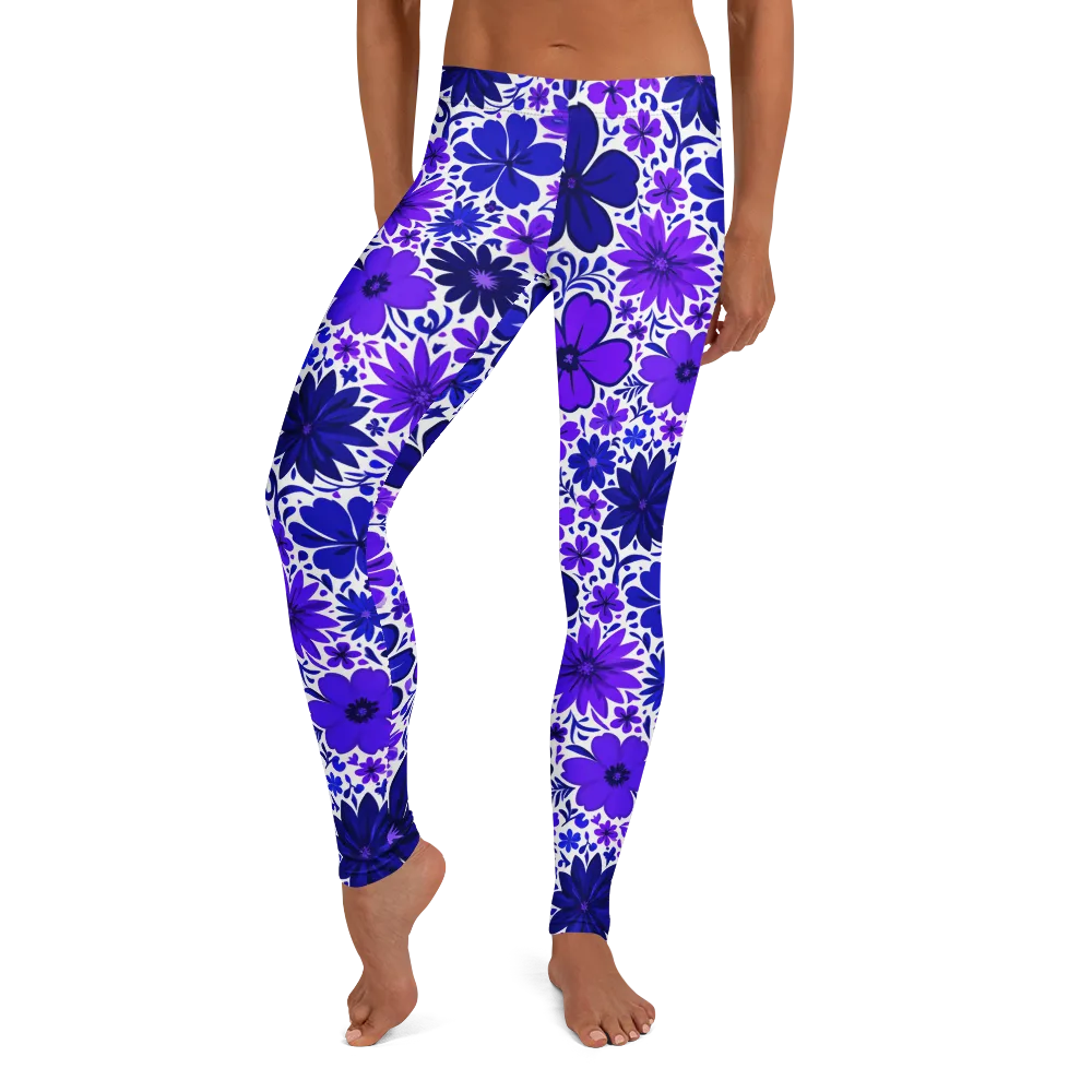 Violet Verve on Leggings — Front