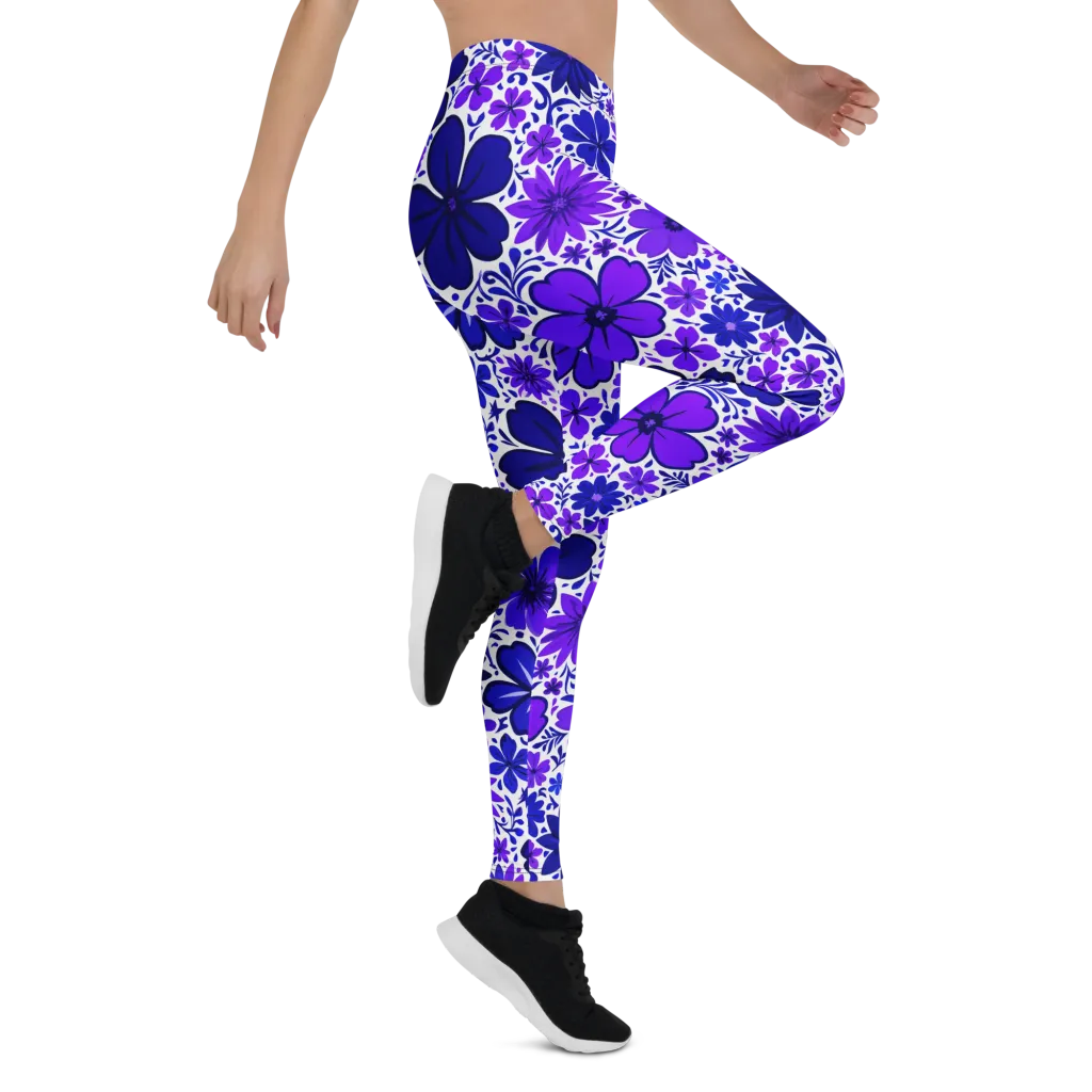 Violet Verve on Leggings — Right