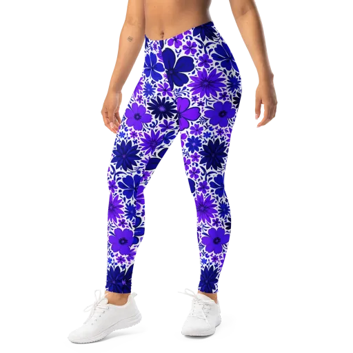 Violet Verve on a Leggings