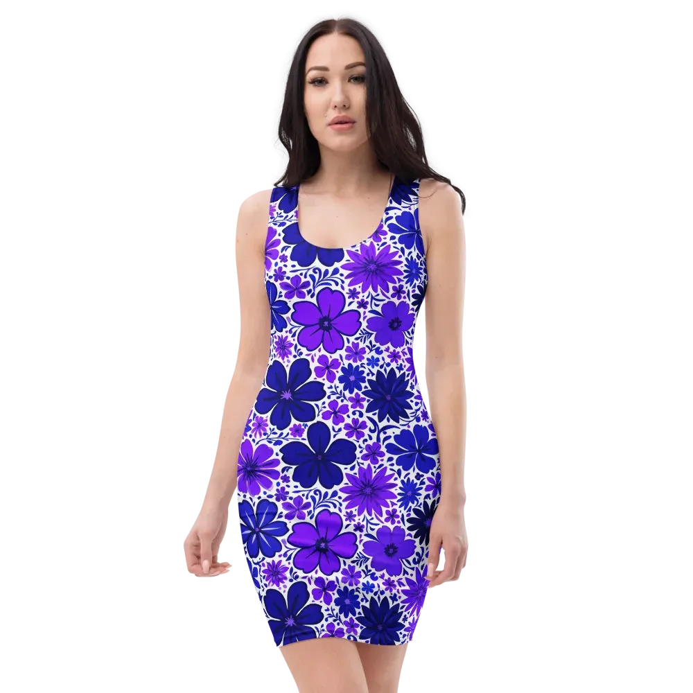 Violet Verve on Bodycon Dress — Front