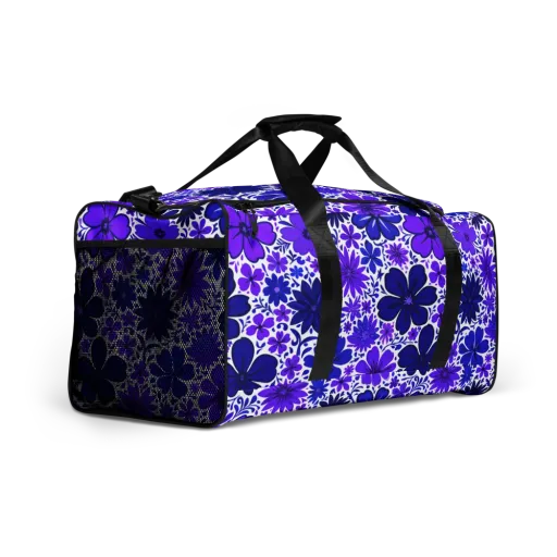 Violet Verve on a Duffle Bag