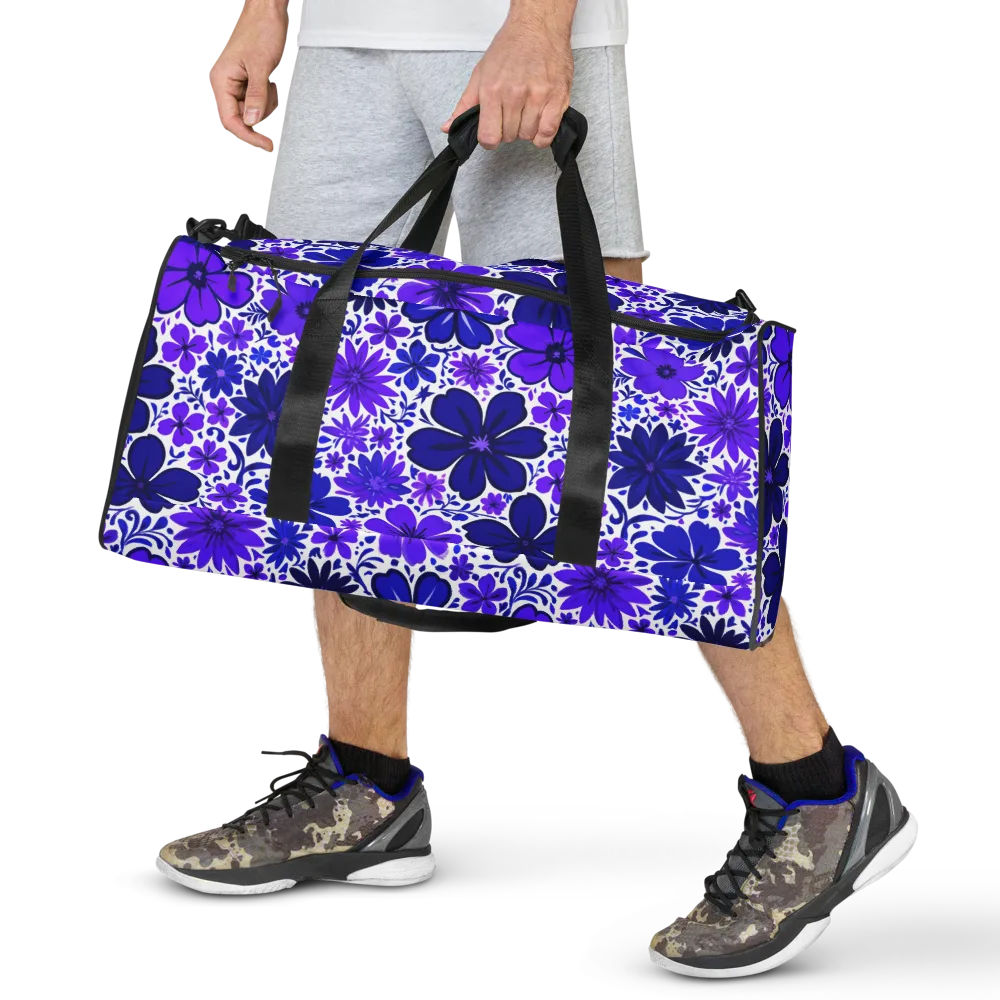 Violet Verve on Duffle Bag — Front