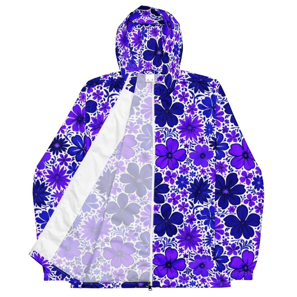Violet Verve on Men's Windbreaker — Front