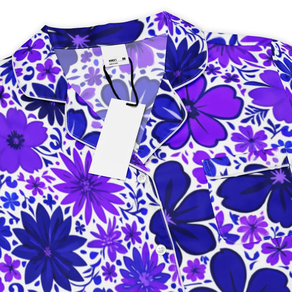 Violet Verve on Women's Short Sleeve Pajama Top — Product details