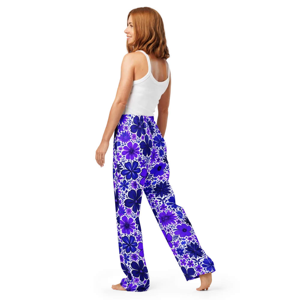 Violet Verve on Women's Pajama Pants — Back