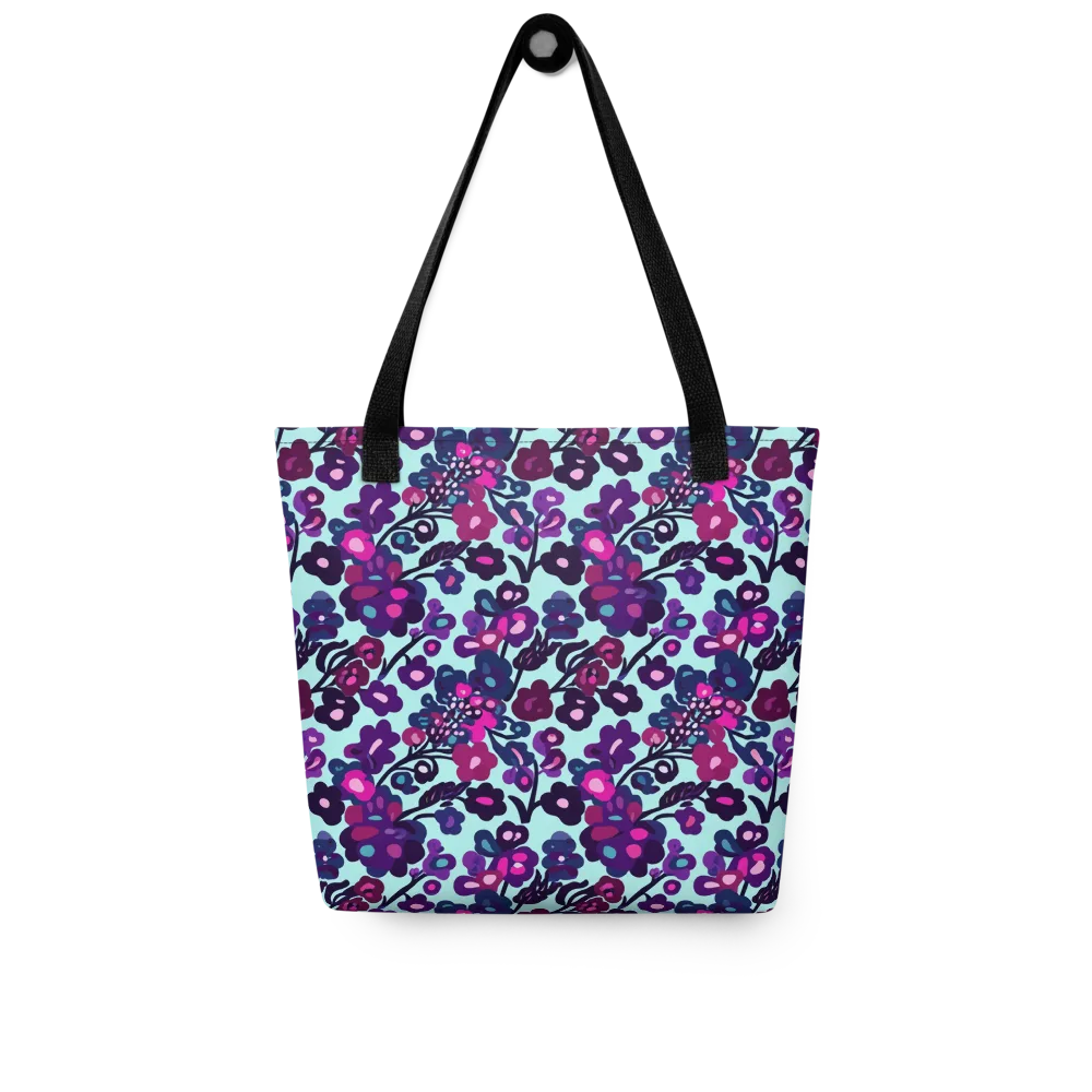 Electric Wildflowers on Tote Bag — Front
