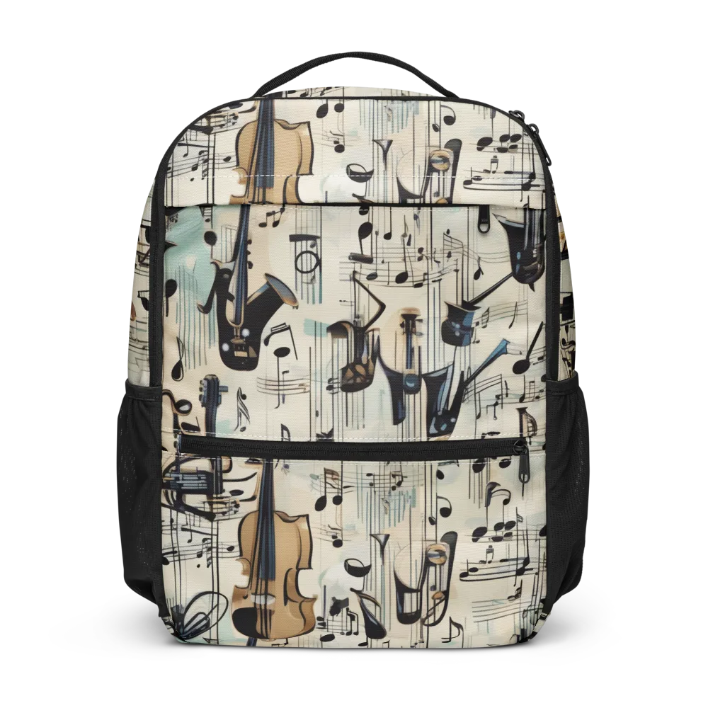 Midnight Symphony on Utility Backpack — Front