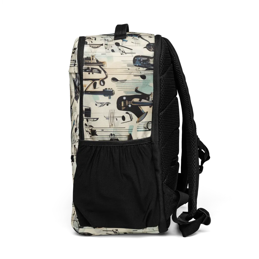 Midnight Symphony on Utility Backpack — Left