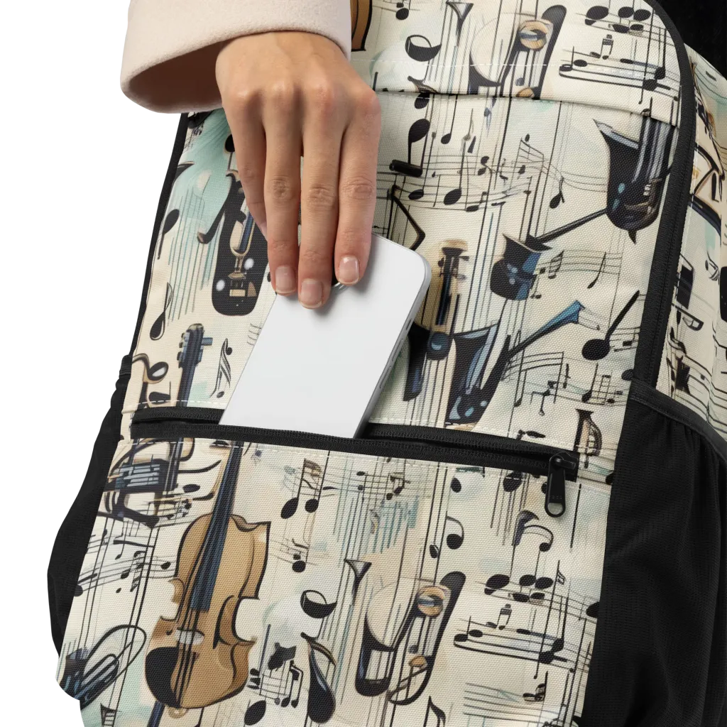 Midnight Symphony on Utility Backpack — Product details