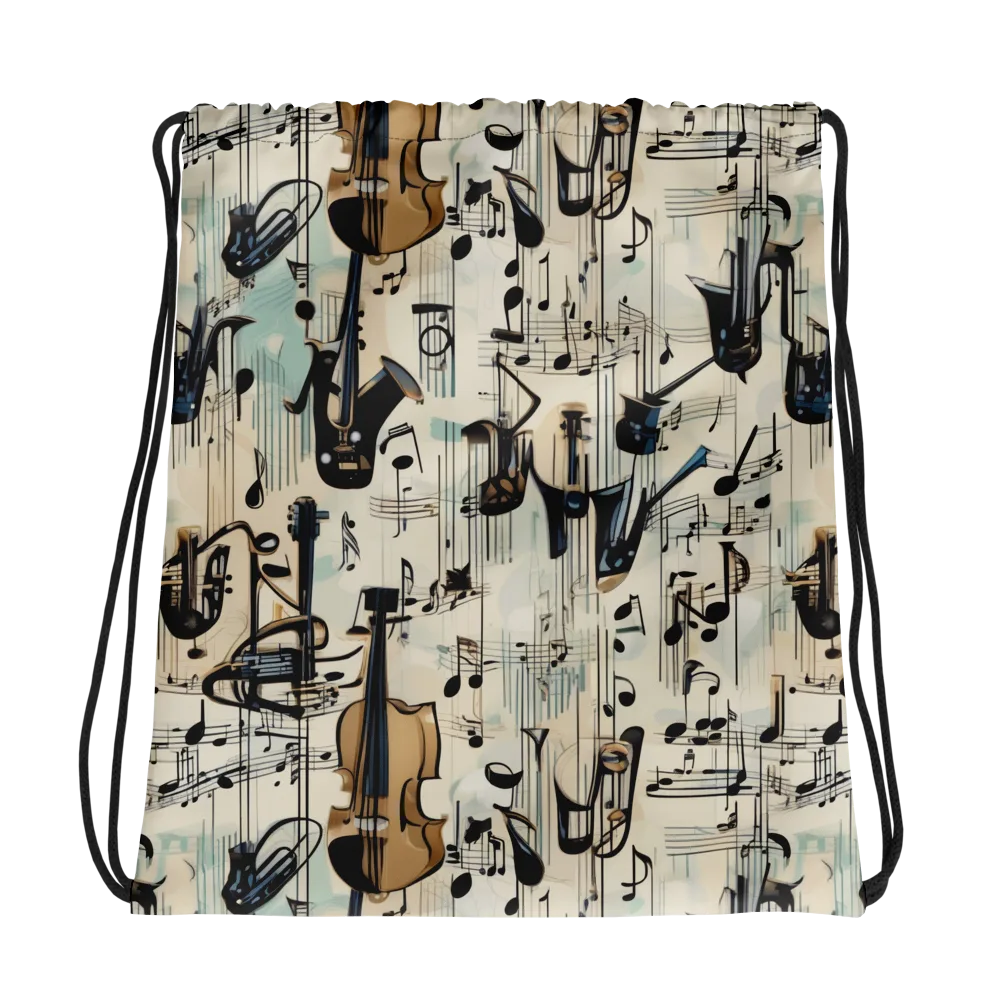 Midnight Symphony on Drawstring Bag — Photo