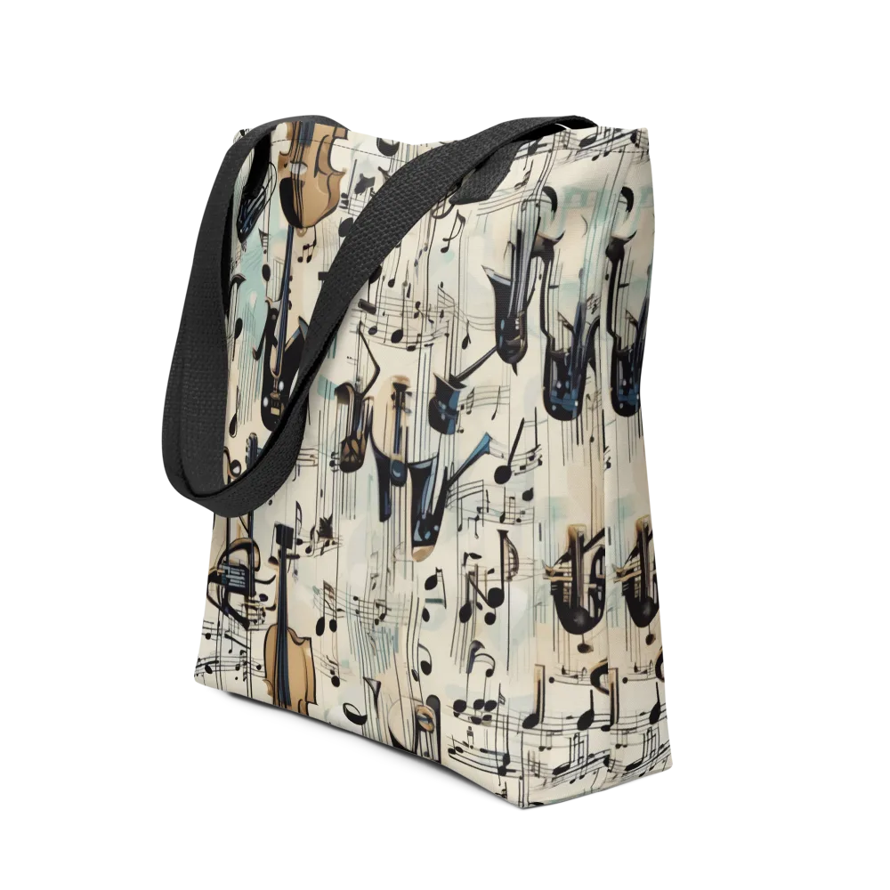Midnight Symphony on Tote Bag — Front