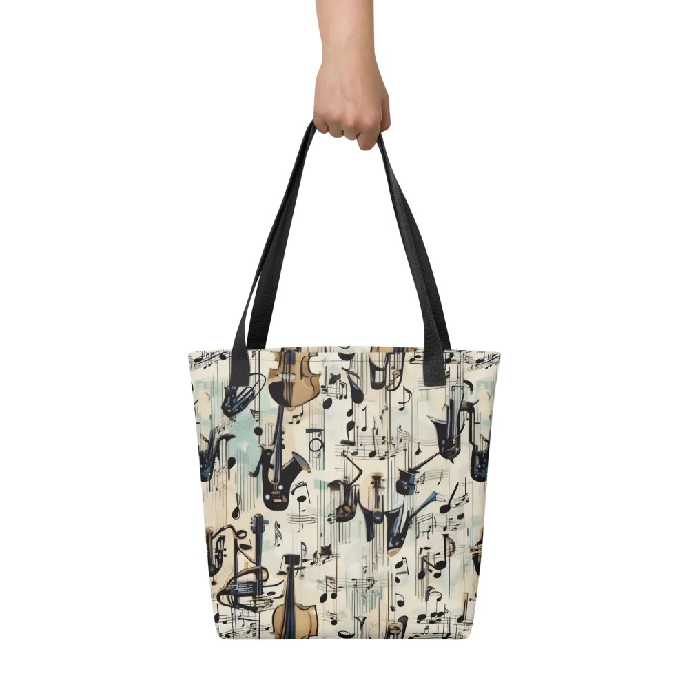 Midnight Symphony on Tote Bag — Front