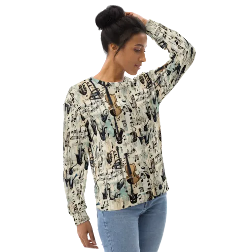 Midnight Symphony on a Sweatshirt