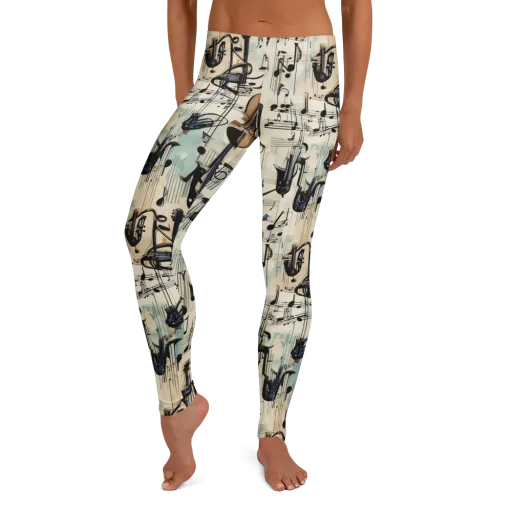 Midnight Symphony on a Leggings