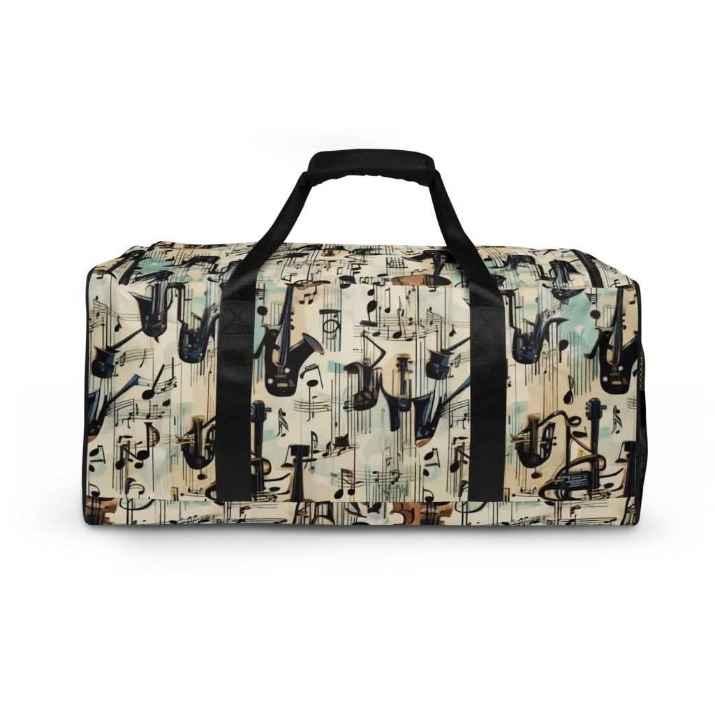 Midnight Symphony on Duffle Bag — Back