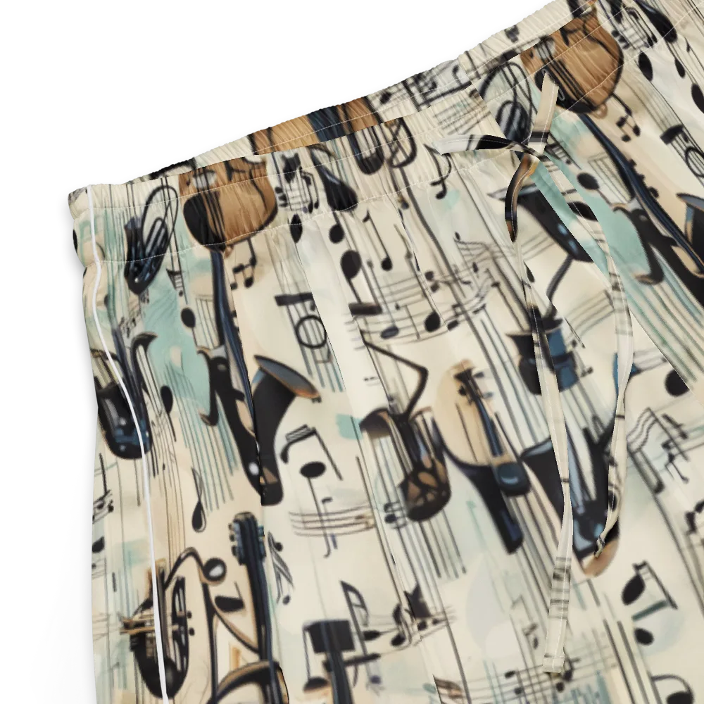 Midnight Symphony on Women's Pajama Shorts — Product details
