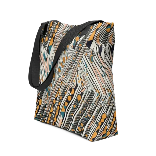 Art Deco Current on a Tote Bag