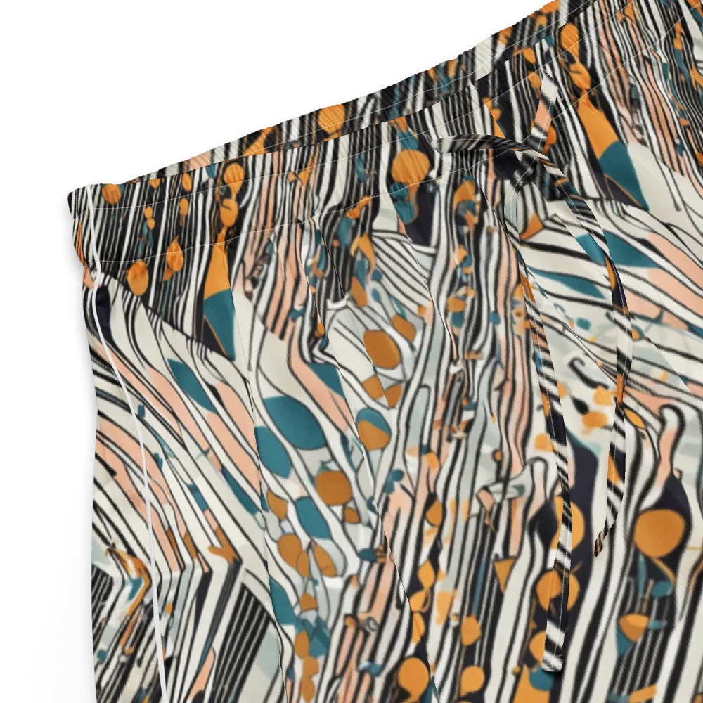 Art Deco Current on Women's Pajama Shorts — Product details