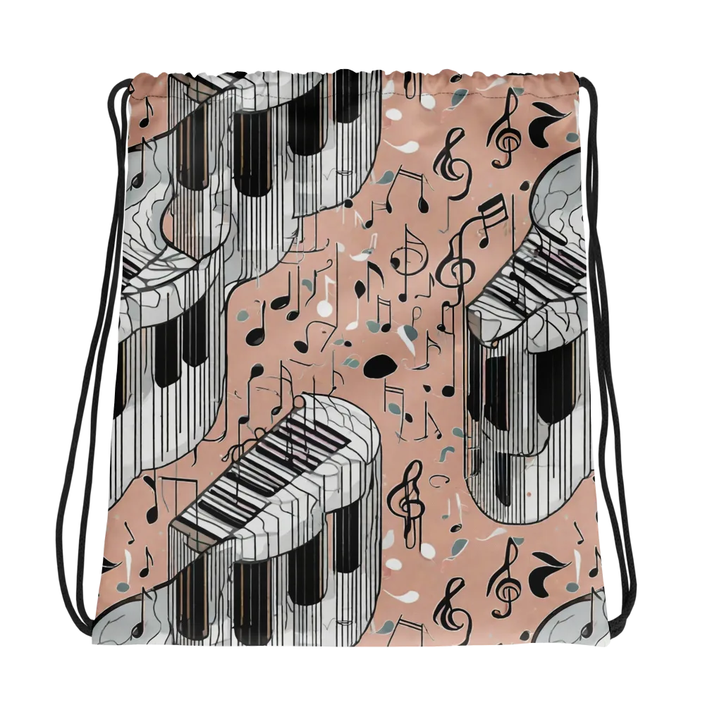 Rosé Rhapsody on Drawstring Bag — Photo