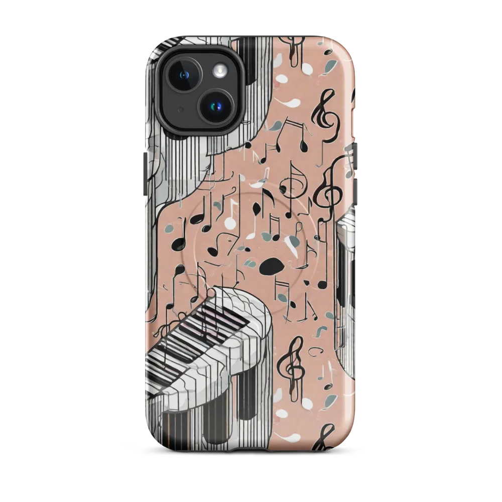 Rosé Rhapsody on MagSafe Tough Case for iPhone® — Front