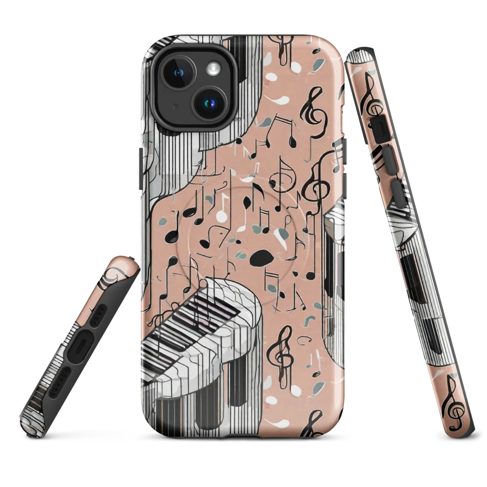 Rosé Rhapsody on MagSafe Tough Case for iPhone® — Front