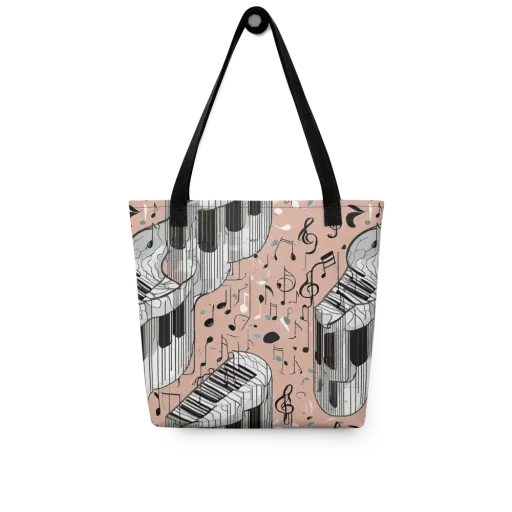 Rosé Rhapsody on a Tote Bag