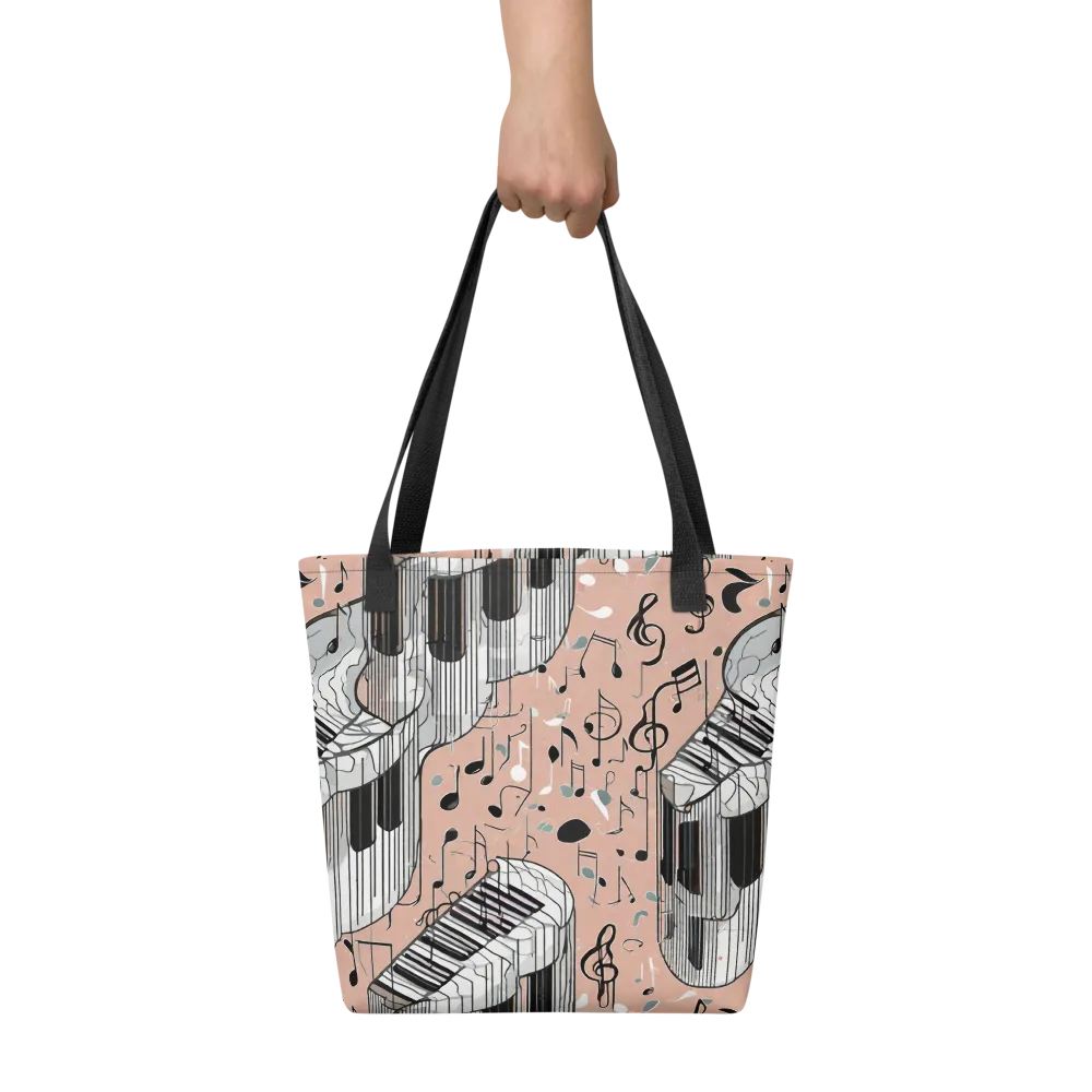 Rosé Rhapsody on Tote Bag — Front
