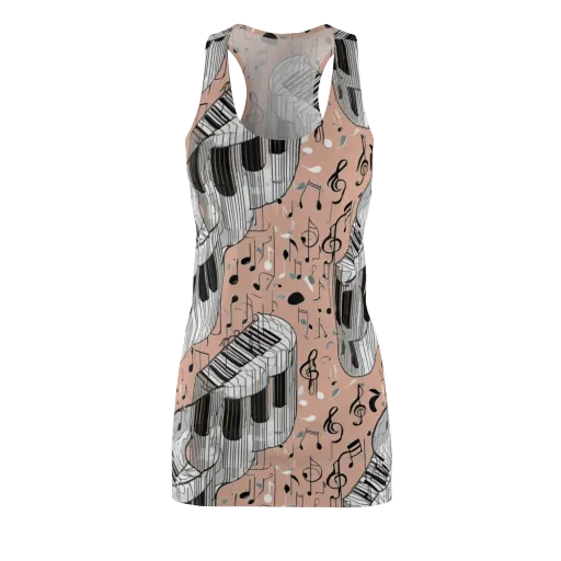 Rosé Rhapsody on a Racerback Dress