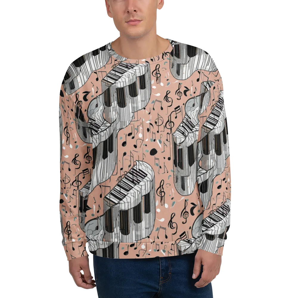 Rosé Rhapsody on Sweatshirt — Front