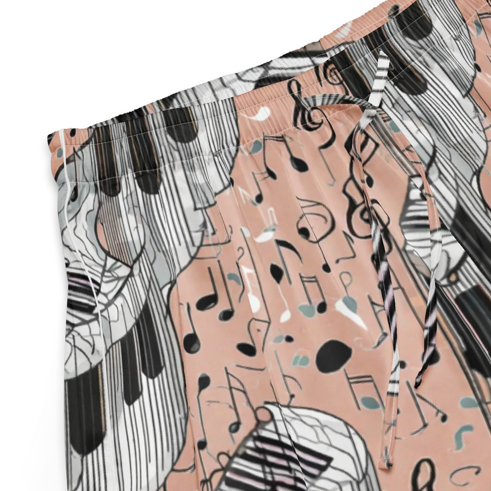 Rosé Rhapsody on Women's Pajama Shorts — Product details