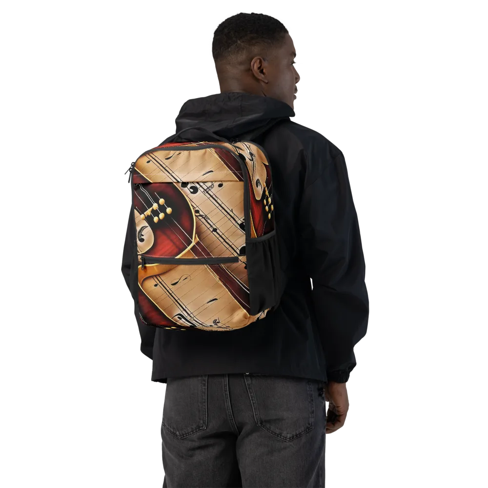 Velvet Virtuoso on Utility Backpack — Back