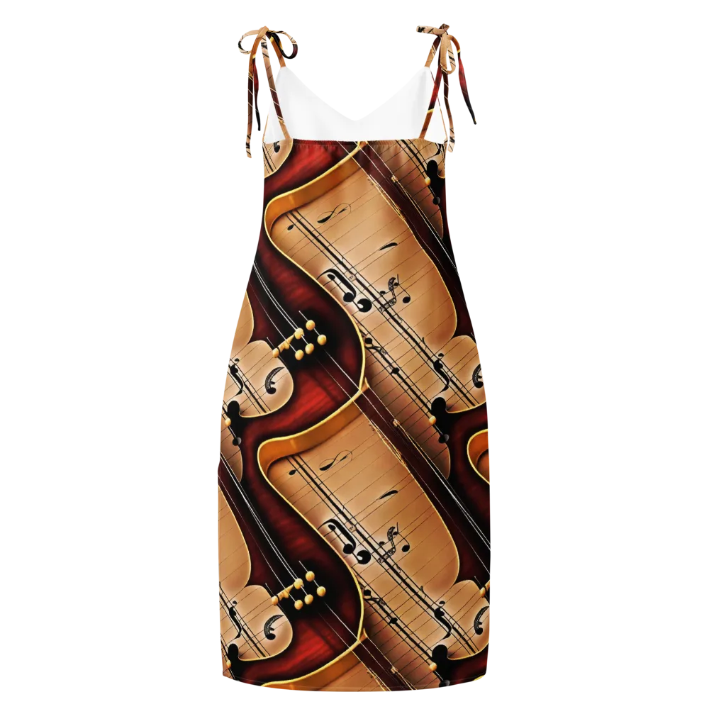 Velvet Virtuoso on Slip Dress — Back