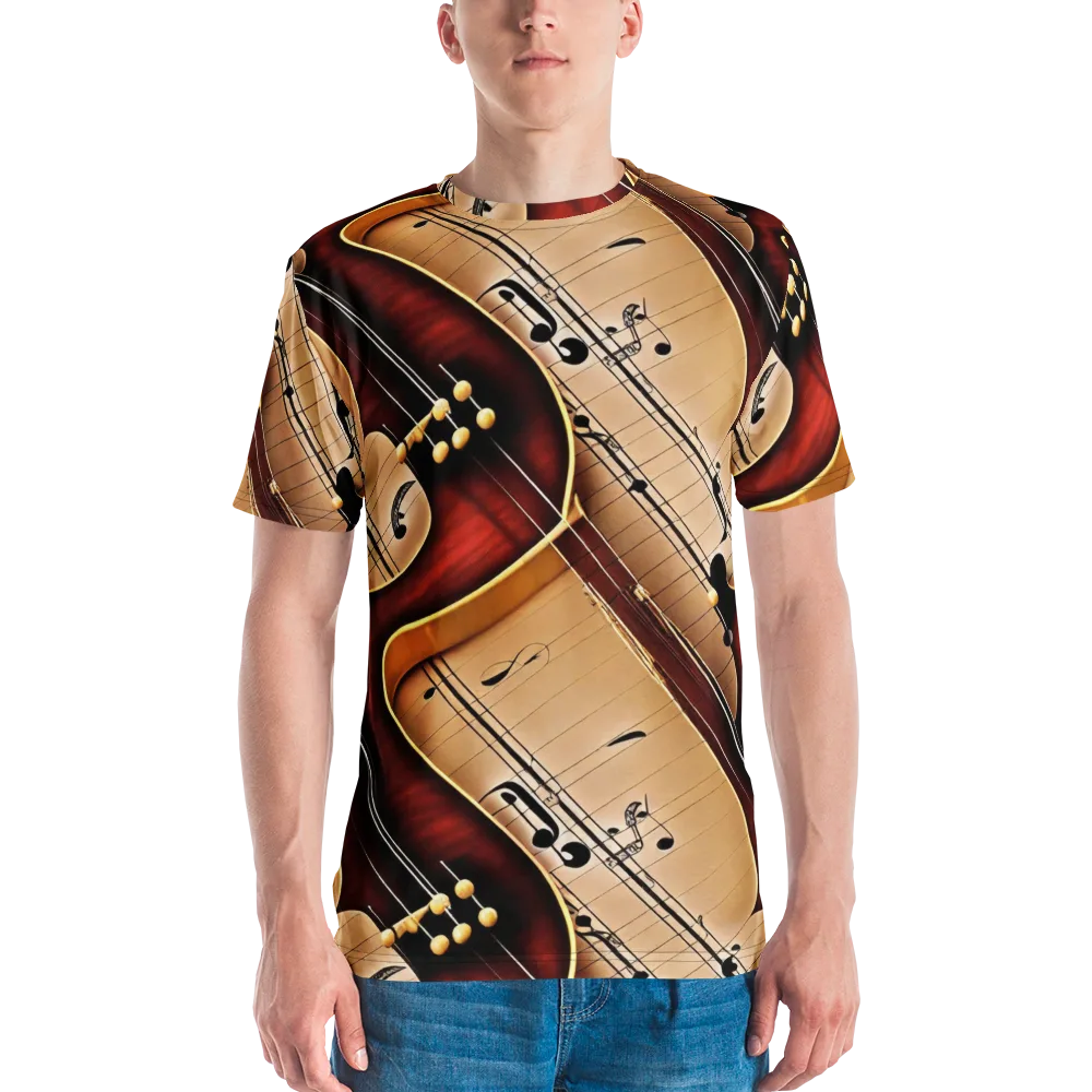 Velvet Virtuoso on Men's Crew Neck T-Shirt — Front