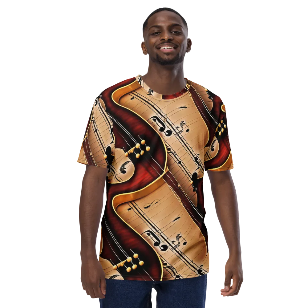 Velvet Virtuoso on Men's Crew Neck T-Shirt — Front