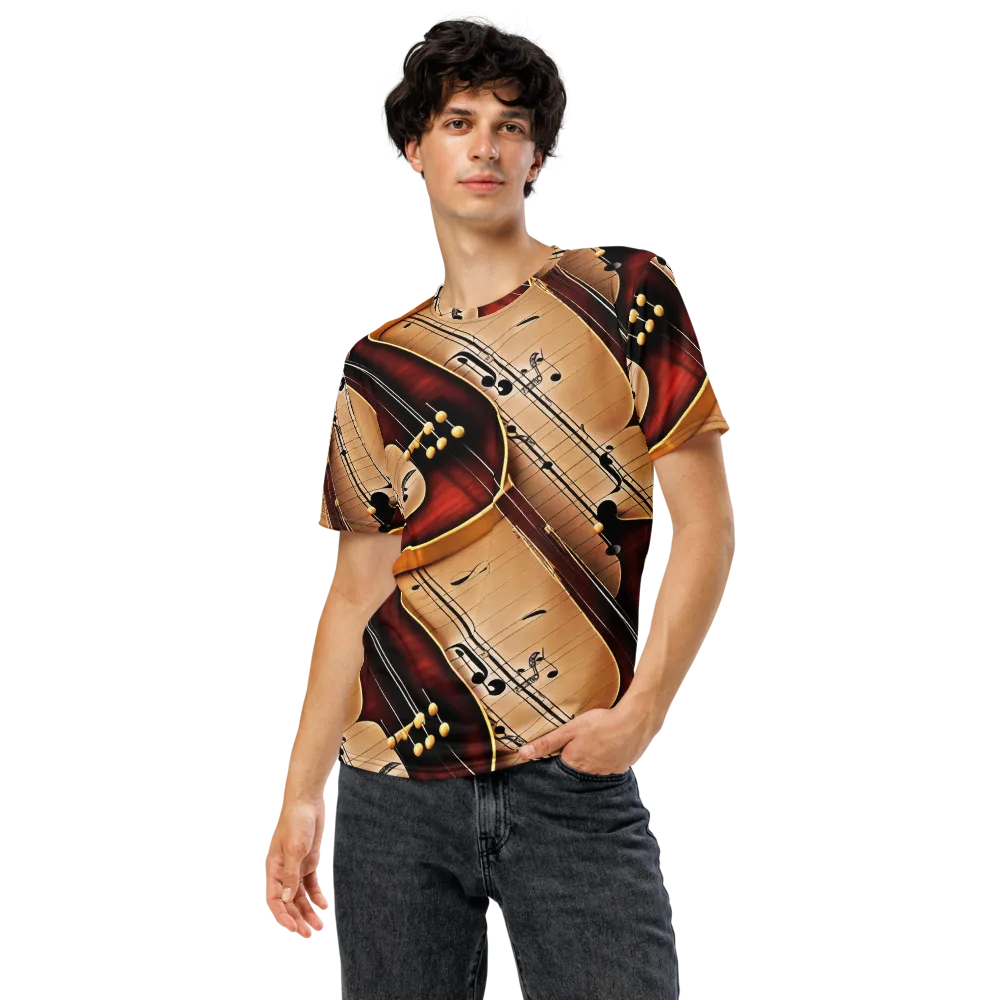 Velvet Virtuoso on Men's Crew Neck T-Shirt — Front