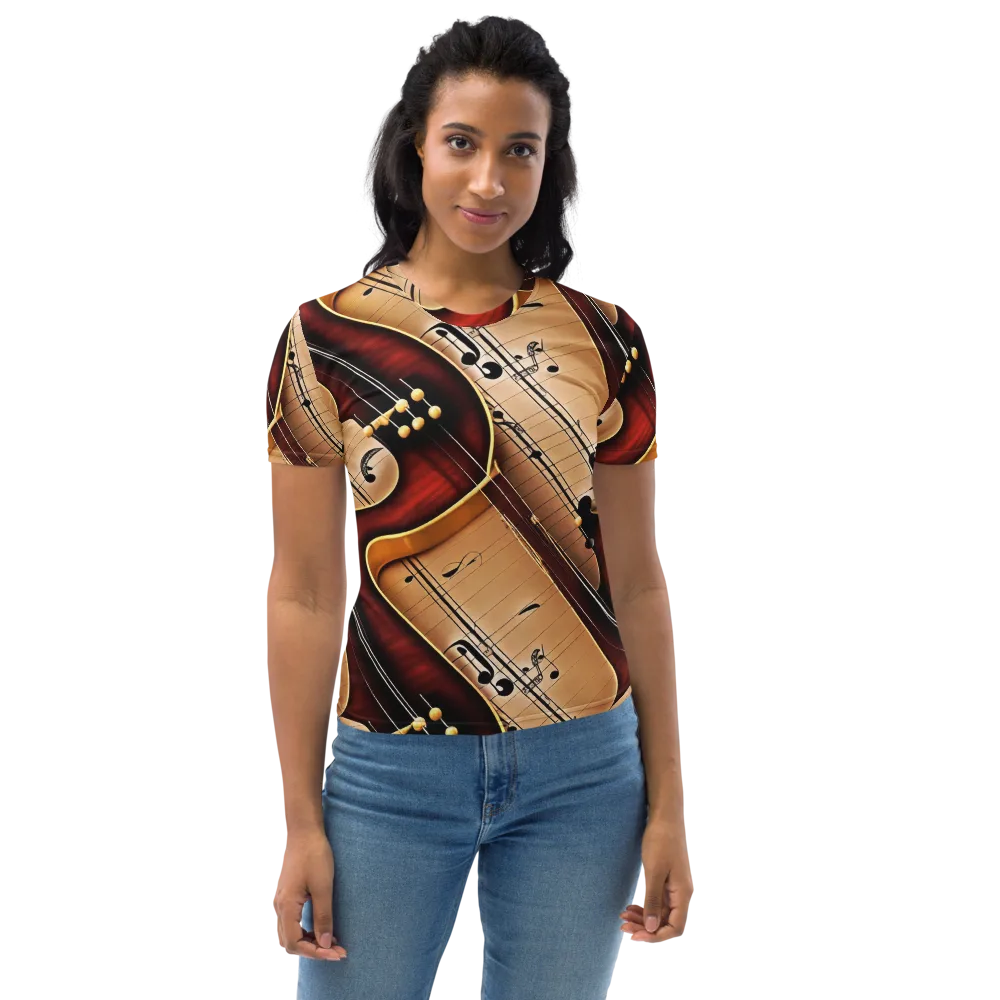 Velvet Virtuoso on Women's Crew Neck T-Shirt — Front